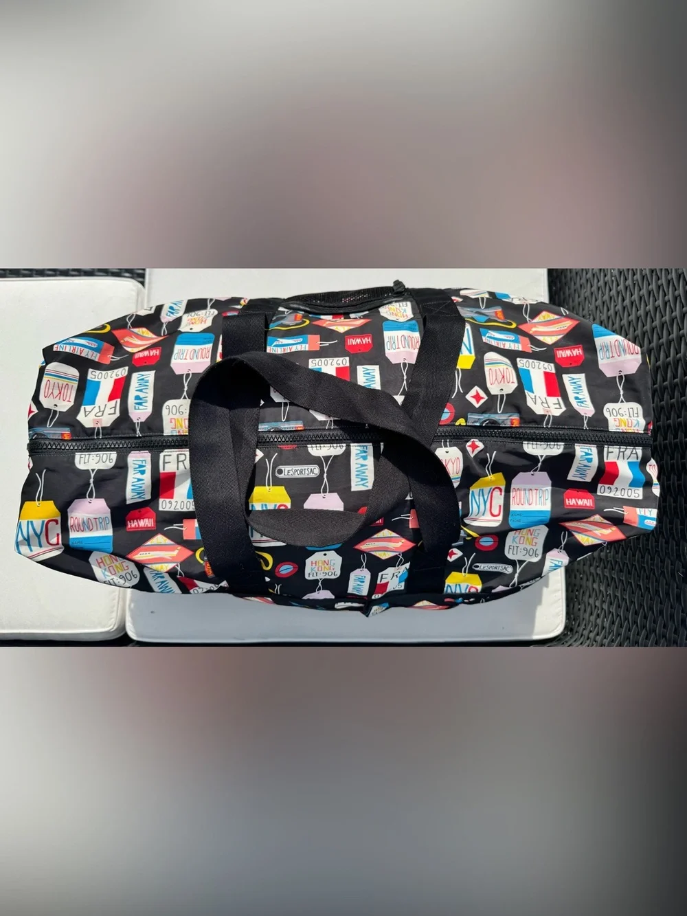 LeSportsac Global Weekender in Boarding Pass